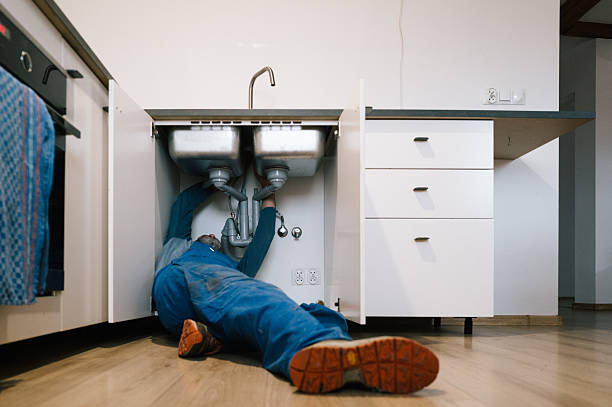 Professional Drain Cleaning technician working in Woodward, OK
